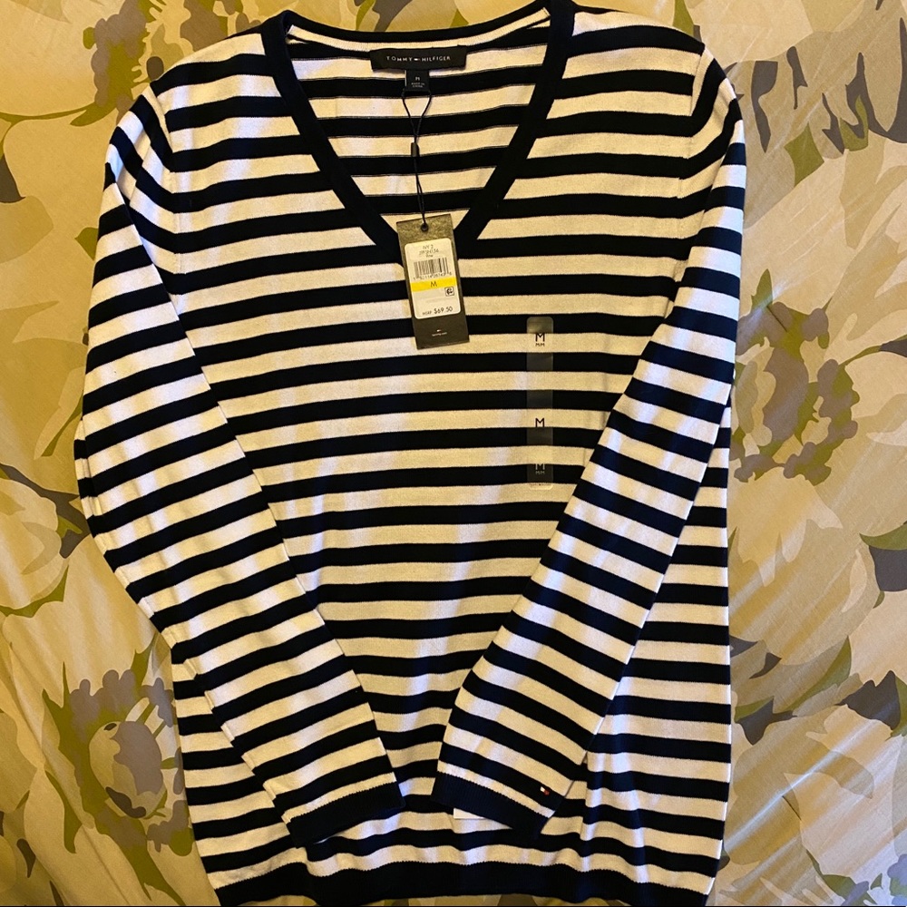 Tommy Hilfiger V Neck Sweater